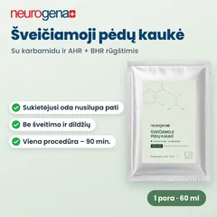Neurogena šveičiamoji pėdų kaukė – nuotrauka 1