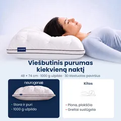 Neurogena premium pagalvė – nuotrauka 10